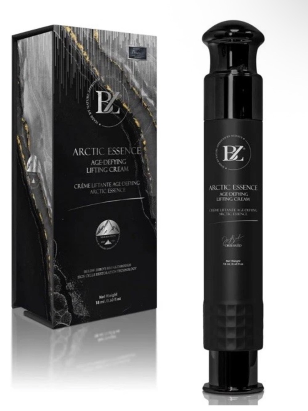 Below Zero Artic Essence Age-Defying Lifting Cream- Unisex- 18 ml